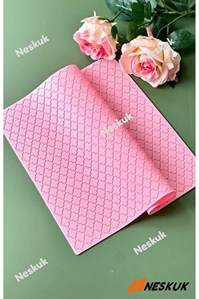 Neskuk بساط عجين من السيليكون بنمط الزهور – قاعدة تزيين الكيك وتشكيل الفوندان