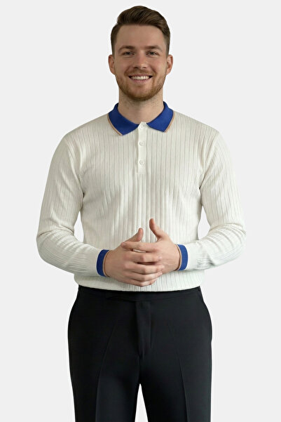 HAVANO Havanna Premium Kalite Yaka Detaylı Triko Kazak