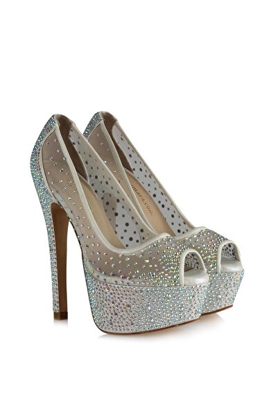 37Numara Večernje cipele Cipele za mladence Visoke potpetice Til komada Sa ka...