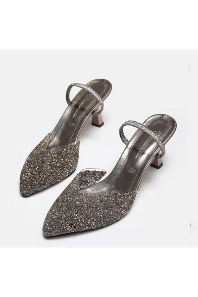 37Numara BÜYÜK NUMARA ABİYE TERLİK TAŞLI 41-42-43-44-FÜME