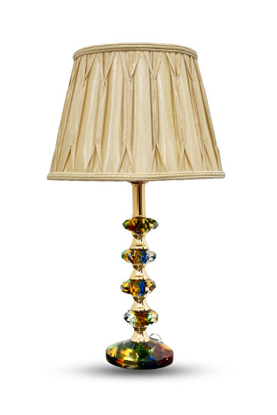 Lara Decor Gökkuşağı Kristal Abajur