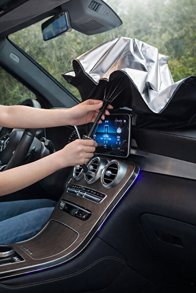 Generic OLIK Car Front Windshield Sunshade UV50+ Foldable (2023)