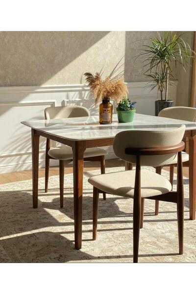 Akasya Bohem Polo Ahşap Yemek Sandalyesi /Cafe/Restoran