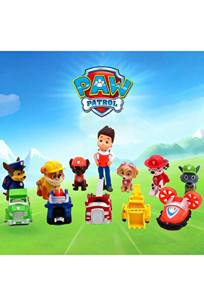 BANDAI صندوق تقويم جديد مكون من 12 قطعة من شخصيات أنمي باو باترول، مع مجسمات،...