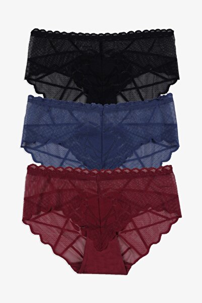 koza iç giyim Γυναικεία σλιπ δαντέλα 3 τεμαχίων με θέμα την ημέρα του Αγίου Β...