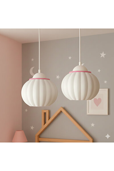 Rekatech Modern Dekoratif Sarkıt Avize Beyaz Led Uyumlu Şık Salon Koridor Mut...