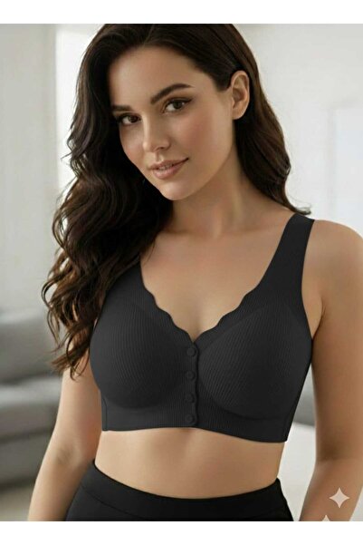 M.F.Ö LİNGERİE SUDEM Balensiz Lazer Kesim Dikişşiz Önden Çıtçıtlı Hayalet Sütyen