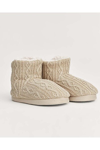 Chirpy Kadın Triko Sim Detaylı Panduf - TREY