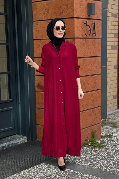 Invee İNVEE Triko Hırka 6988 Bordo