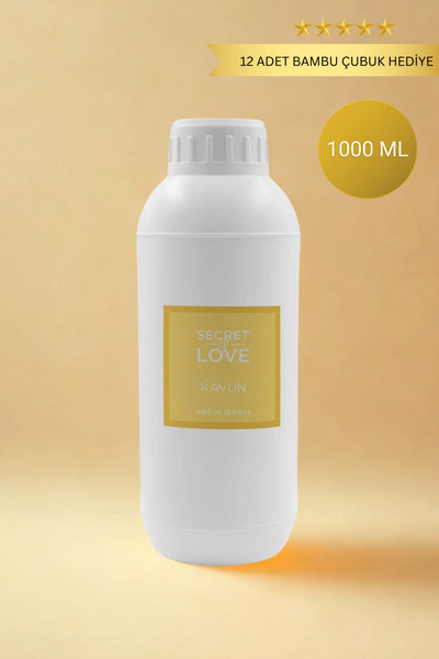 SECRET OF LOVE Premium 1 Litre Kavun Oda Kokusu, Oto/Araç Kokusu, Oto Parfüm ...
