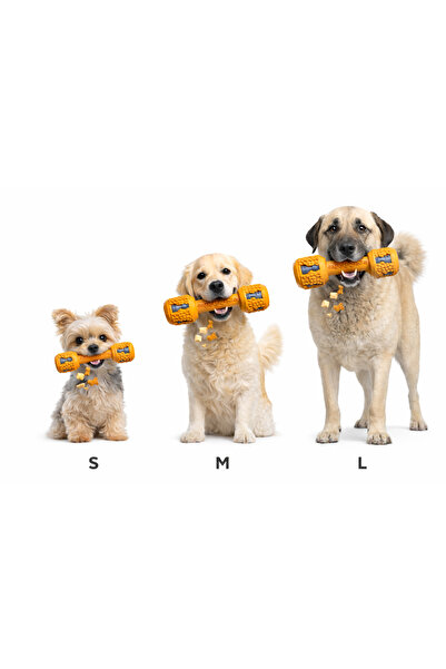 pawelous Köpek Oyuncağı - Diş Tartarı Önleyici - Dumbell Large - 20 Cm