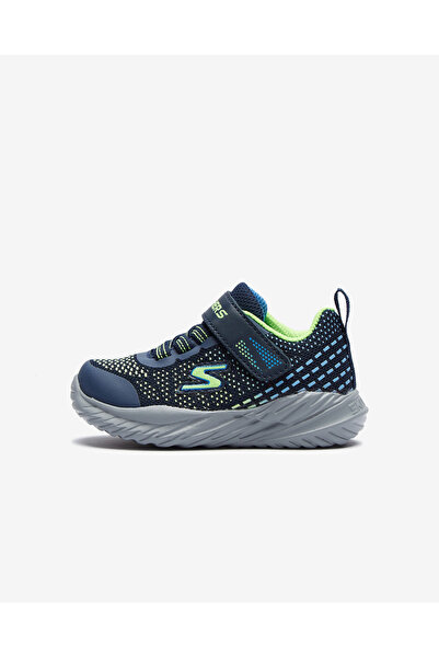 SKECHERS NITRO SPRINT - KARVO Plave sportske patike za mališane 403753N NVLM