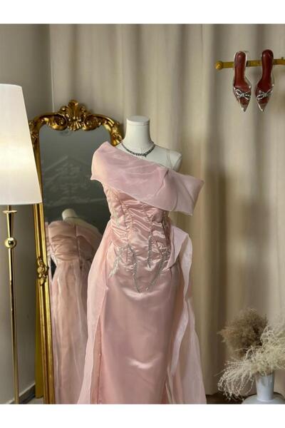 vanus fashion فستان سهرة طويل 4702