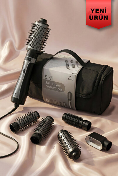 VERYFİT 5-in-1 Auto Rotating Air Blow Styler and Dryer Set - 1200W.