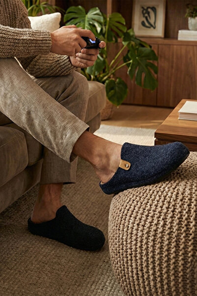 Buratti Papuci de casă de iarnă pentru bărbați - Pâslă 6711004