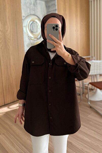 Ka Hijab Soft Shirt - Brown