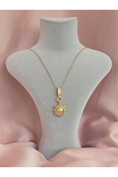 Glamluxe Kadın manifest çelik kolye