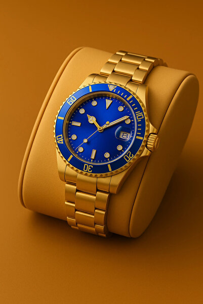 sezerekspres Men's Wristwatch Metal with Calendar Stainless Does Not Tarnish