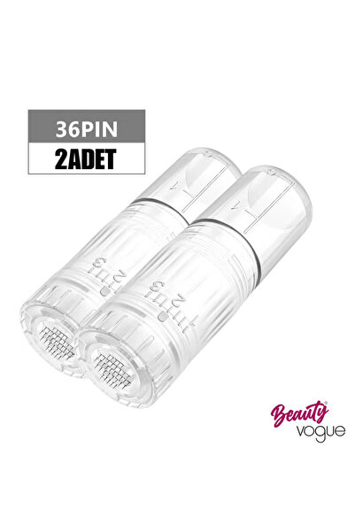 Beauty Vogue 2 adet H5 Hydra Pen Iğnesi 36 Pin Mezoterapi Dermapen Kartuşu