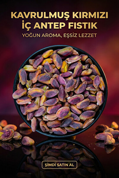 ANTEP FABRİKASI Kavrulmuş Kırmızı İç Antep Fıstık 500 Gr