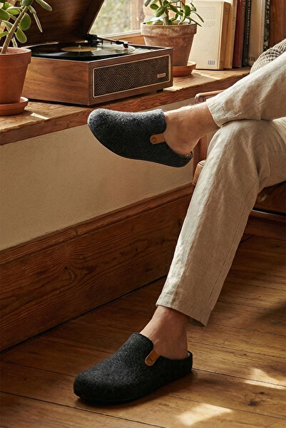 Buratti Papuci de casă de iarnă din pâslă PAPUCI BĂRBAȚI 6711004