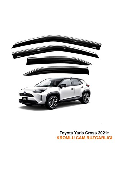 Niken Toyota Yaris Cross Kromlu Cam Rüzgarlığı 2021 Sonrası