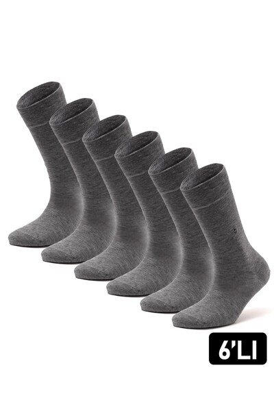Just inner Men's Socks 6-Piece Winter Set (Bamboo)
