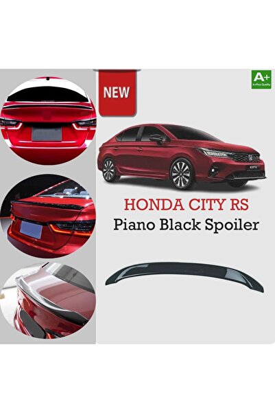 Niken Honda City Bagaj Üstü Spoiler Piano Black 2020 Sonrası