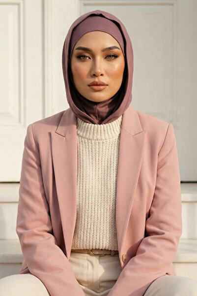 Aisha's Design بونيه نسائي جاهز من القطن الممشط مع غطاء للرأس وميزة الإخفاء، ...