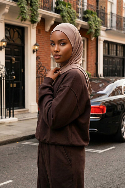 Aisha's Design بونيه نسائي جاهز من القطن الممشط مع غطاء للرأس وميزة الإخفاء، ...