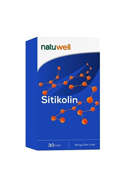Natuwell Sitikolin 30 Kapsül 8683873980437
