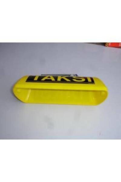 Genel Markalar Taksi Levhası Camı Yazılı Sarı