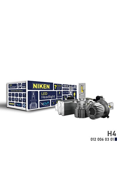Niken H4 Led Xenon Far Ampulü Nova 12000 Lümen