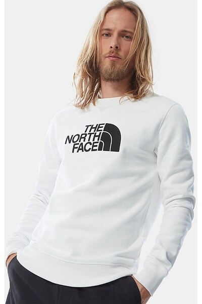 THE NORTH FACE M Drew Peak Crew Men's Outdoor Sweatshirts Nf0A4Svrla91 White