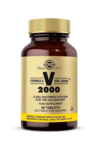 Solgar Formula Vm-2000 Multivitamin & Mineral 90 Tablet