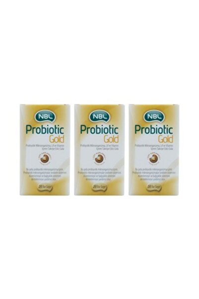 NBL Probiotic Gold 20 Stick Sache 3 Pieces