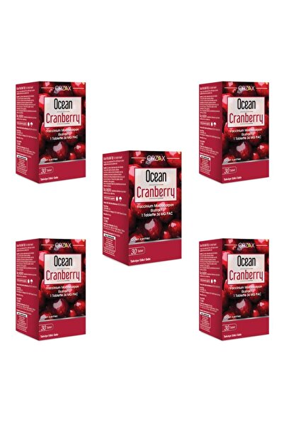 Ocean Ocean Cranberry 30 Tablet X5 Adet