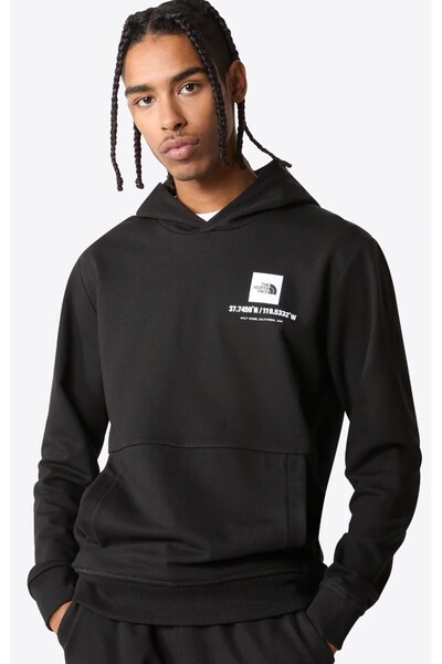 THE NORTH FACE M Coordinates Hoodie Men's Outdoor Sweatshirts Nf0A826Ujk31 Black