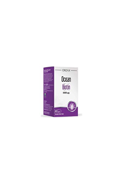 Ocean Biotin 5.000 Mcg 60 Capsules (1 Piece)