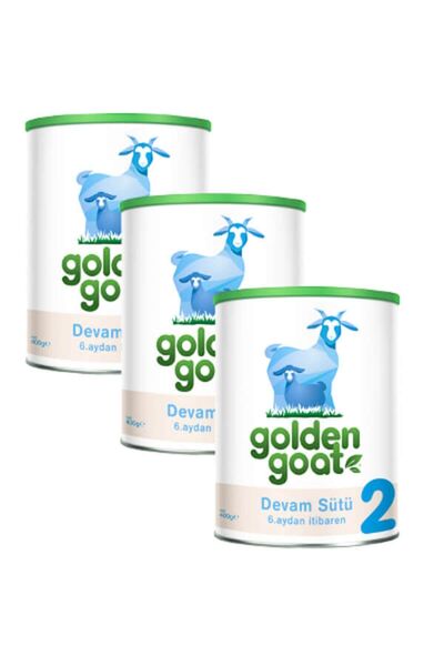 Golden Goat 2 Keçi Devam Sütü 400 Gr X 3 Adet