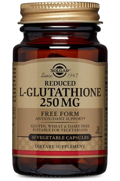 Solgar Reduced L-Glutathione 250 mg 30 Kapsül