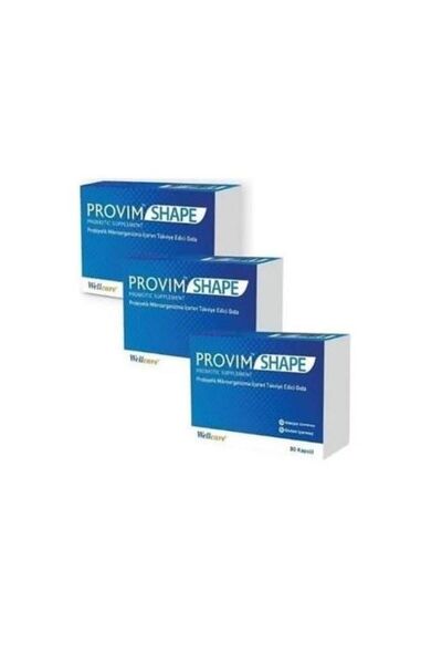 Wellcare Provim Shape 30 Kapsül 3'lü