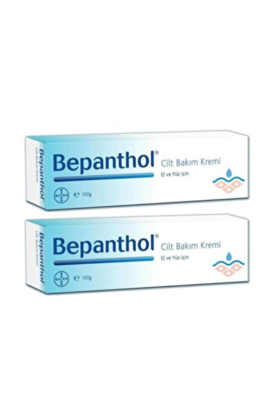 Bepanthol El Ve Yüz Için Cilt Bakım Kremi 100 Gr 2 Adet Bepanten 2