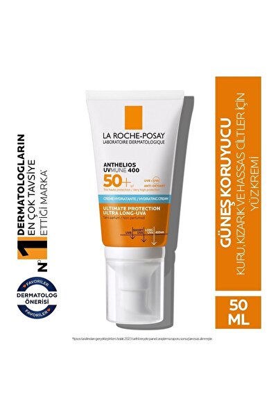 La Roche Posay Anthelios UVMune SPF50 Hassas ve Reaktif Ciltler İçin Nemlendi...