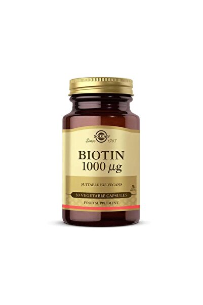 Solgar Biotin 1000 mcg 50 Kapsül