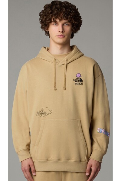 THE NORTH FACE U Mountain Cleanup Oversized D Hoodie Unisex Outdoor Sweatshir...