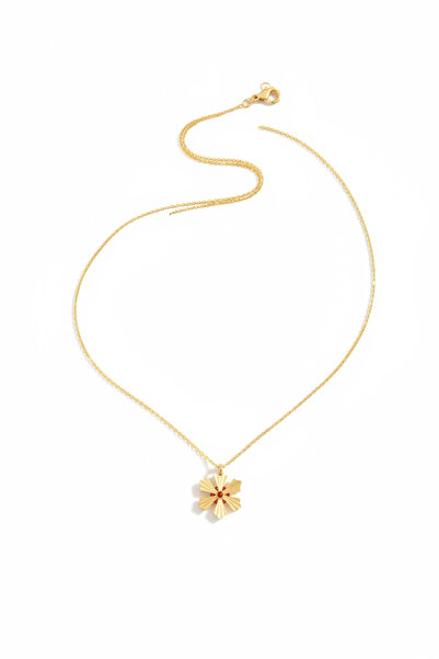 Güler Kuyumculuk Altın Kartanesi Kolye Ucu Ve Zinciri