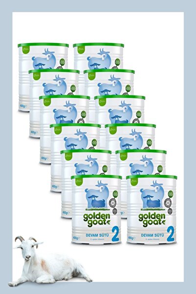 Golden Goat Keçi Devam Sütü 2 Numara 400 Gr 12'li Paket