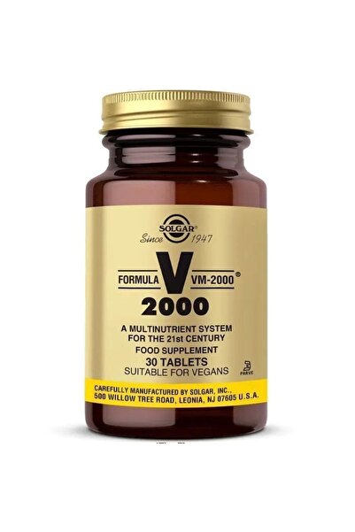 Solgar Vm 2000 Multi Vitamin 30 Tablet