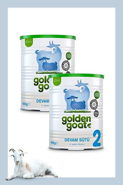 Golden Goat Keçi Devam Sütü 2 Numara 400 Gr 2'li Paket